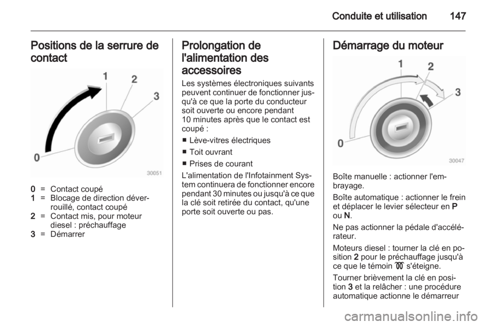 OPEL INSIGNIA 2013.5  Manuel dutilisation (in French) 