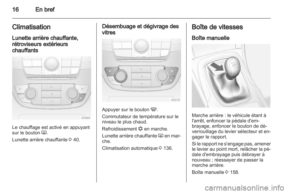 OPEL INSIGNIA 2013.5  Manuel dutilisation (in French) 
