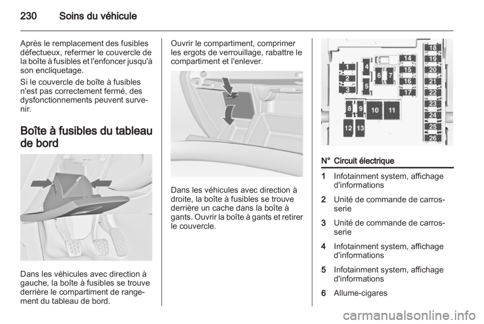 OPEL INSIGNIA 2013.5  Manuel dutilisation (in French) 
