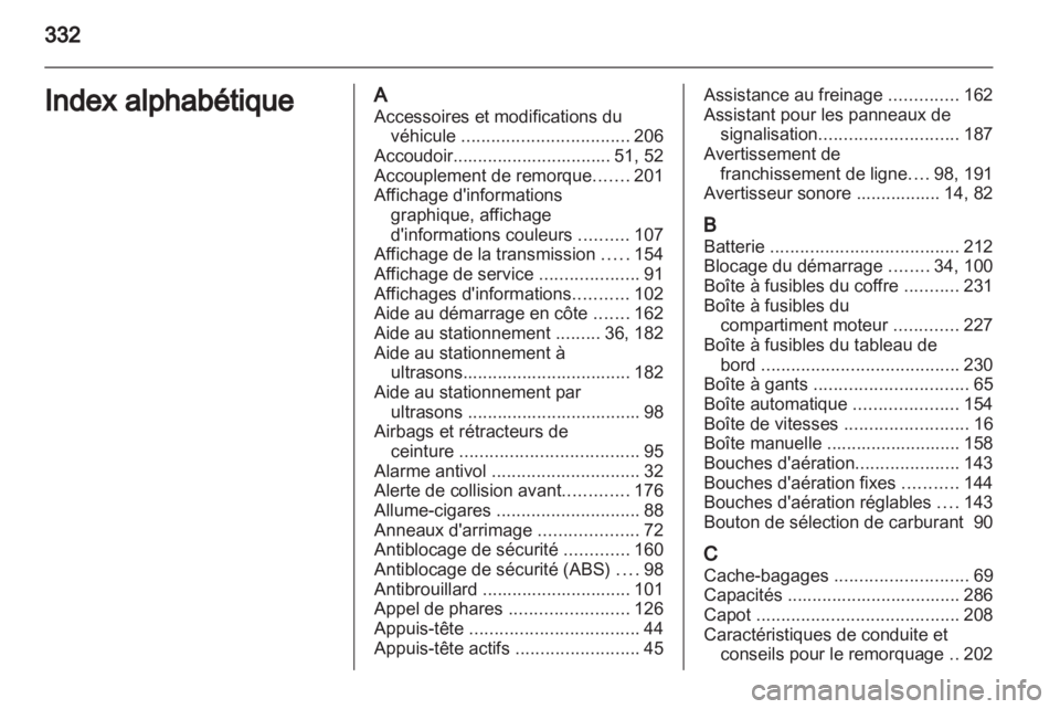 OPEL INSIGNIA 2013.5  Manuel dutilisation (in French) 