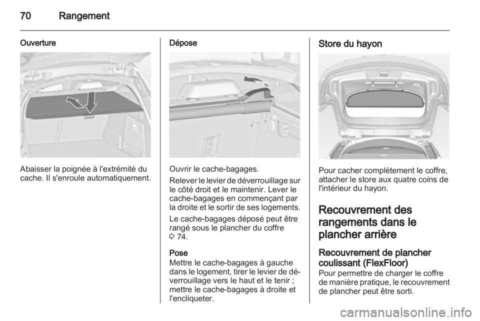OPEL INSIGNIA 2013.5  Manuel dutilisation (in French) 
