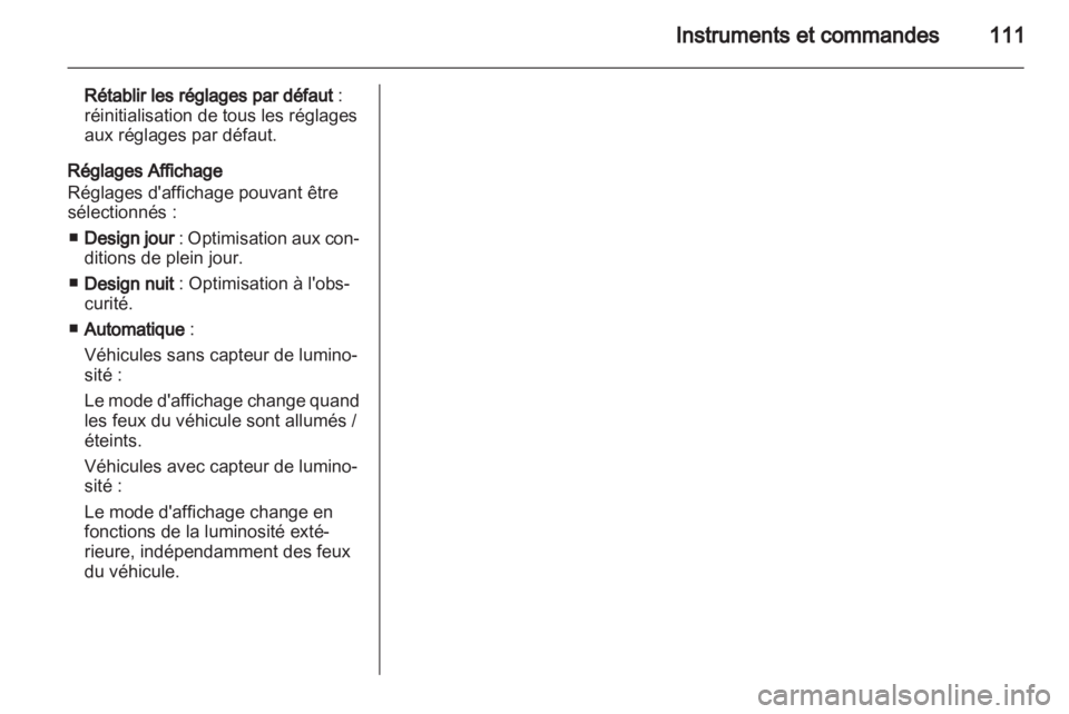 OPEL MERIVA 2011  Manuel dutilisation (in French) 