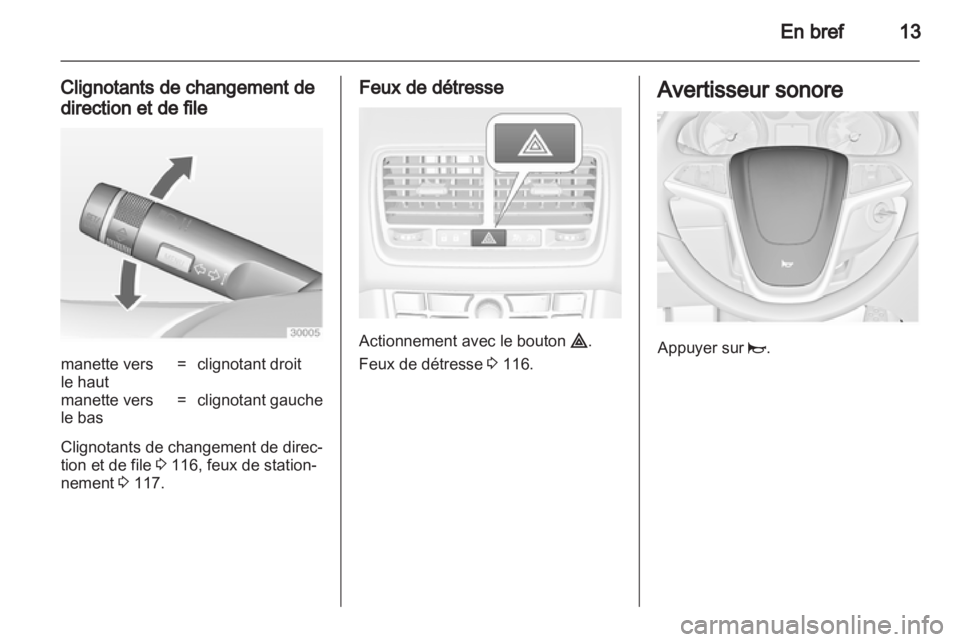 OPEL MERIVA 2011  Manuel dutilisation (in French) 