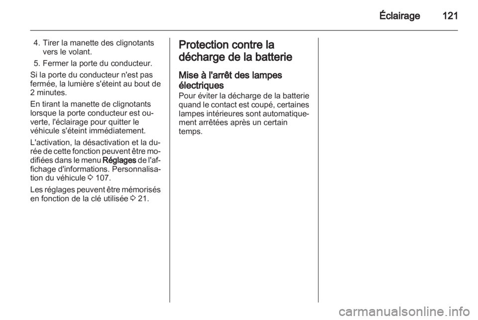 OPEL MERIVA 2011  Manuel dutilisation (in French) 