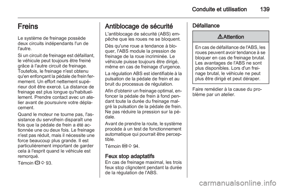 OPEL MERIVA 2011  Manuel dutilisation (in French) 