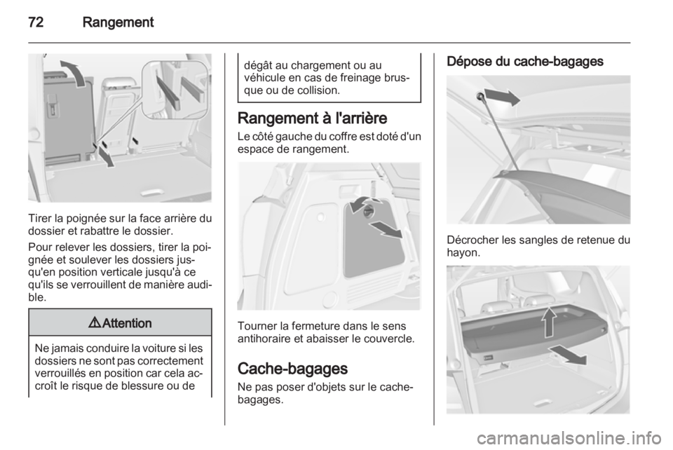 OPEL MERIVA 2011  Manuel dutilisation (in French) 