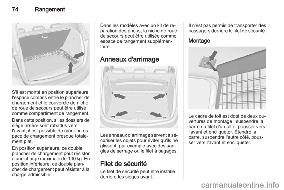 OPEL MERIVA 2011  Manuel dutilisation (in French) 