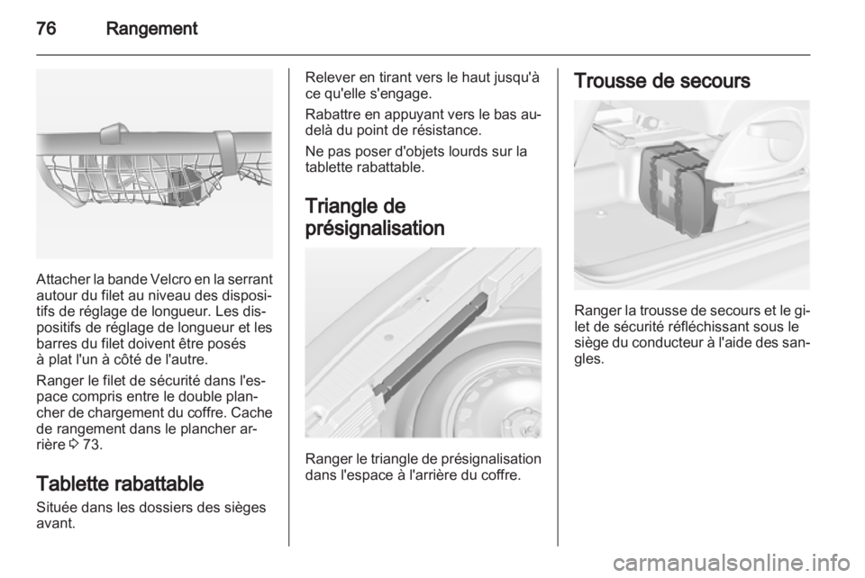 OPEL MERIVA 2011  Manuel dutilisation (in French) 