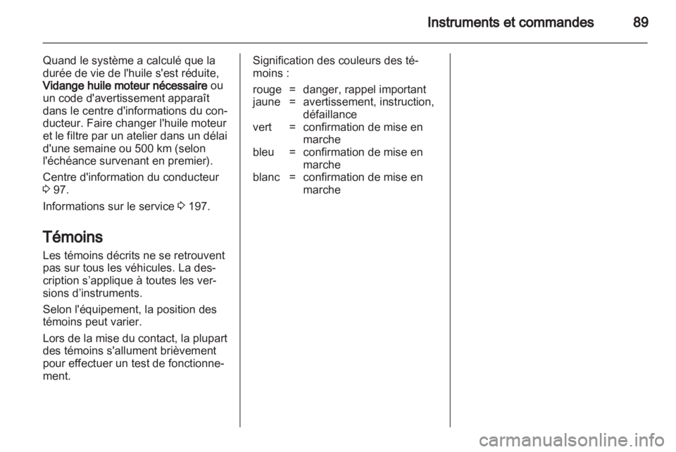 OPEL MERIVA 2011  Manuel dutilisation (in French) 