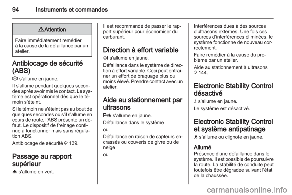 OPEL MERIVA 2011  Manuel dutilisation (in French) 