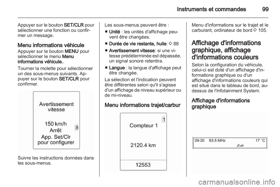 OPEL MERIVA 2011  Manuel dutilisation (in French) 