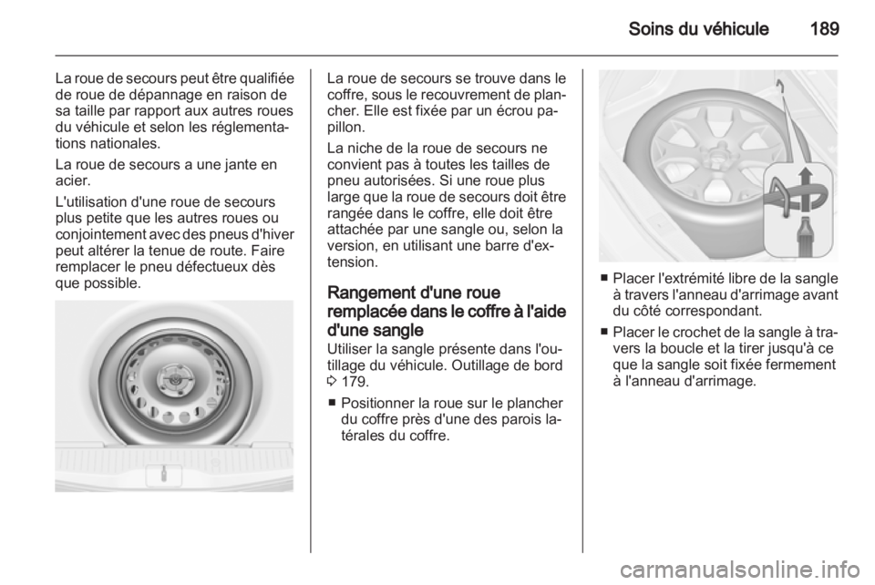 OPEL MERIVA 2011.5  Manuel dutilisation (in French) 