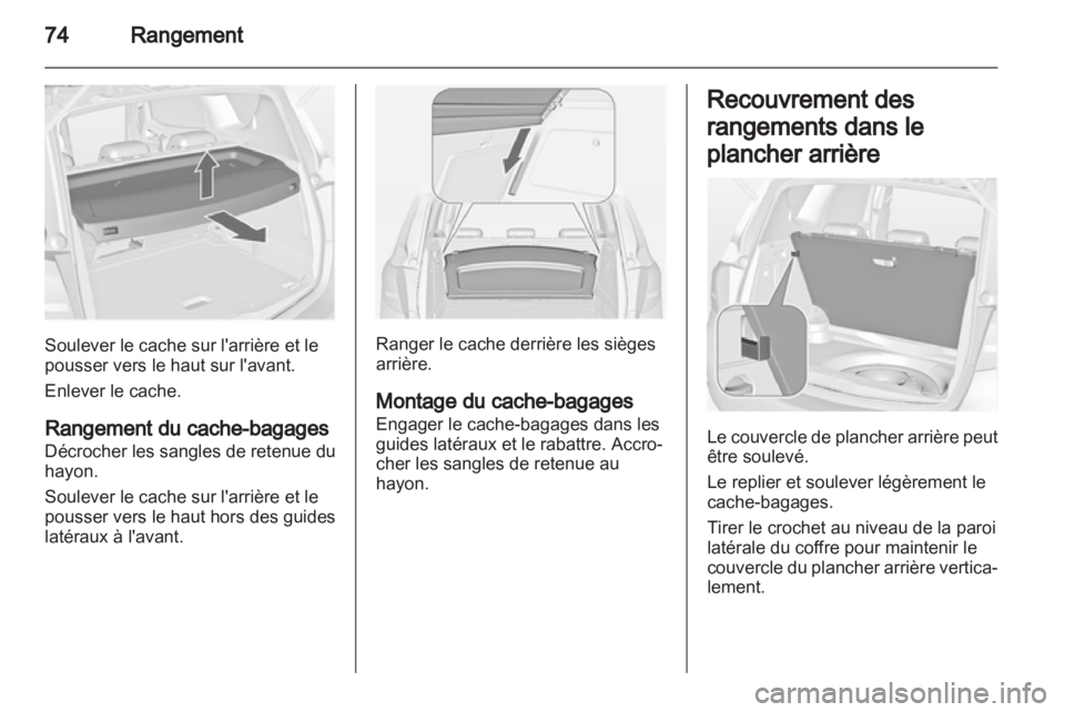OPEL MERIVA 2011.5  Manuel dutilisation (in French) 