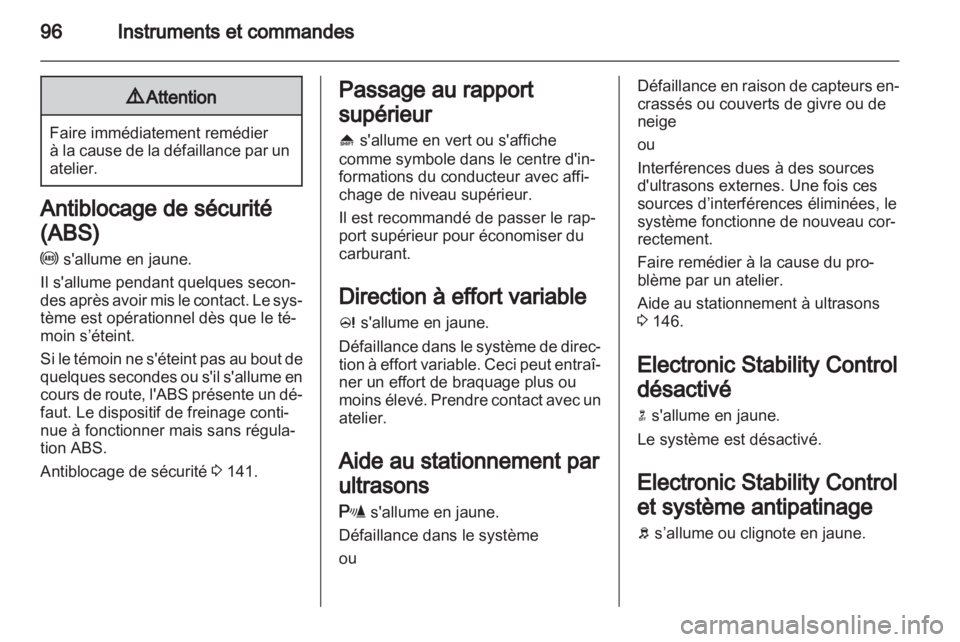 OPEL MERIVA 2011.5  Manuel dutilisation (in French) 