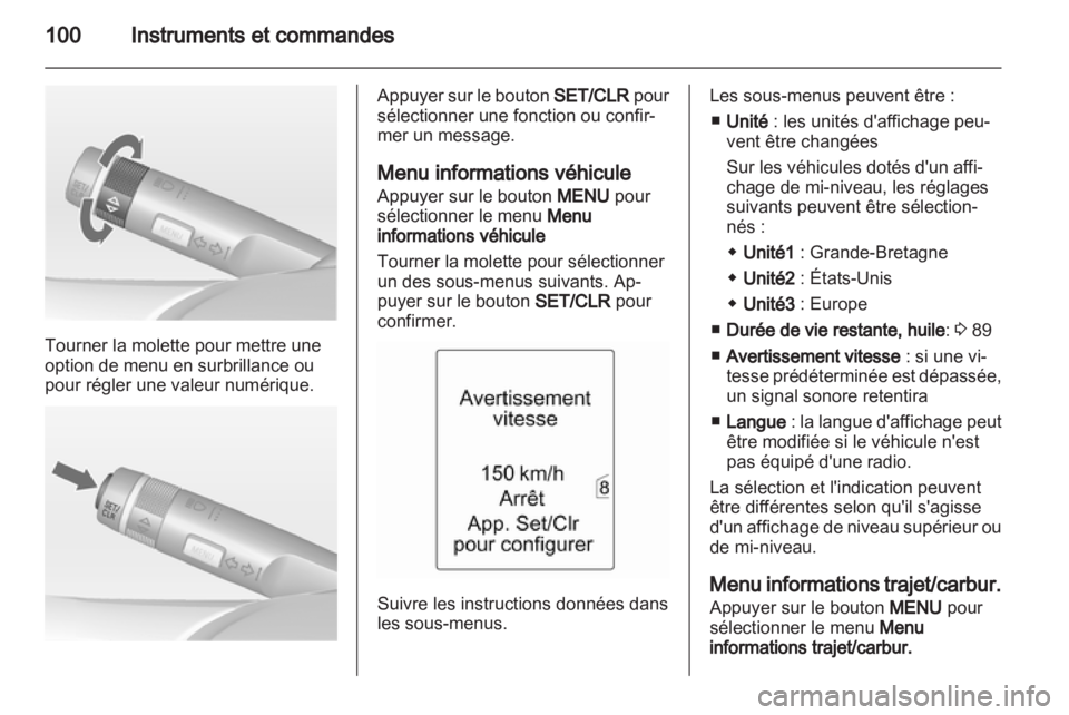 OPEL MERIVA 2012  Manuel dutilisation (in French) 