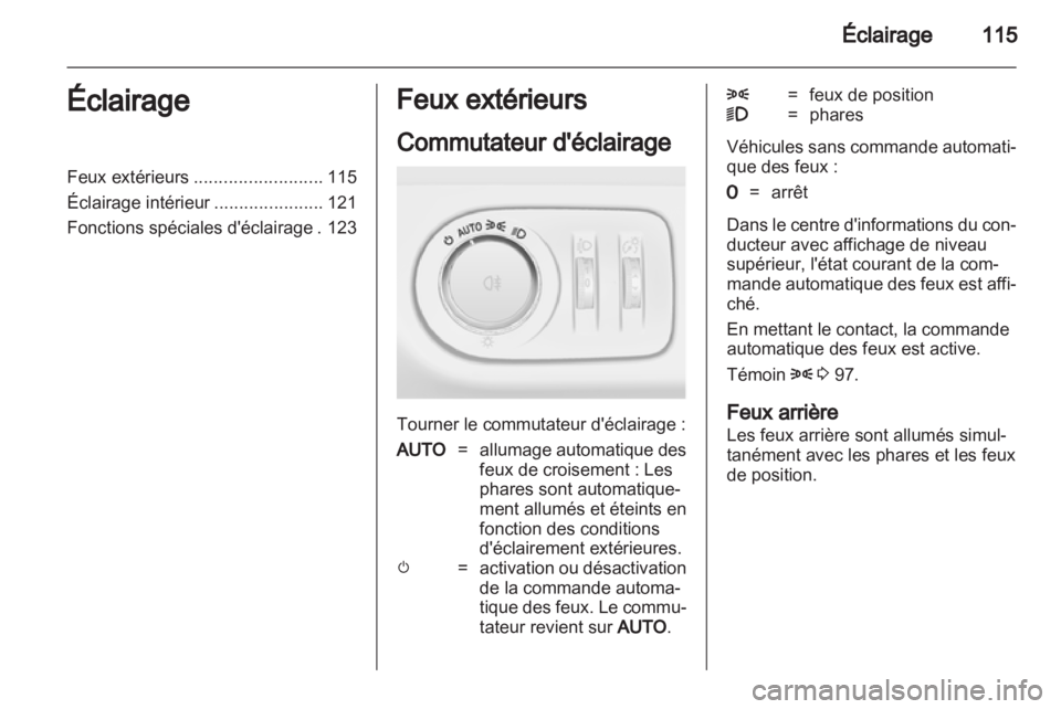 OPEL MERIVA 2012  Manuel dutilisation (in French) 