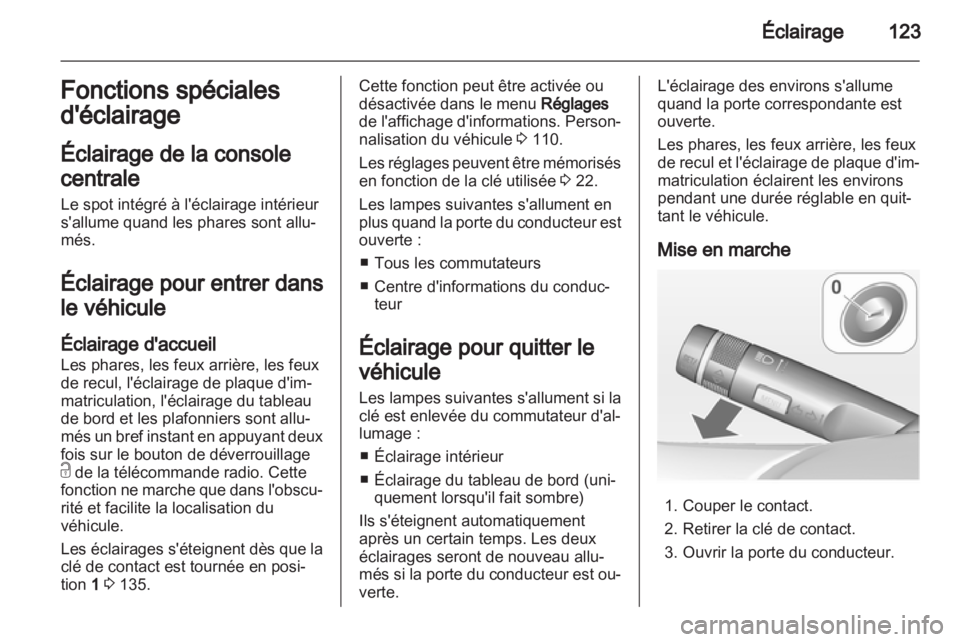 OPEL MERIVA 2012  Manuel dutilisation (in French) 