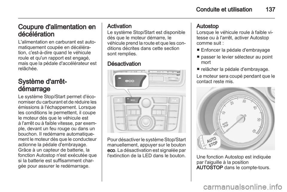 OPEL MERIVA 2012  Manuel dutilisation (in French) 