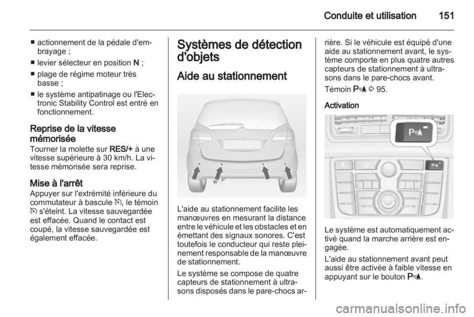 OPEL MERIVA 2012  Manuel dutilisation (in French) 