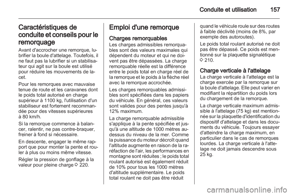 OPEL MERIVA 2012  Manuel dutilisation (in French) 