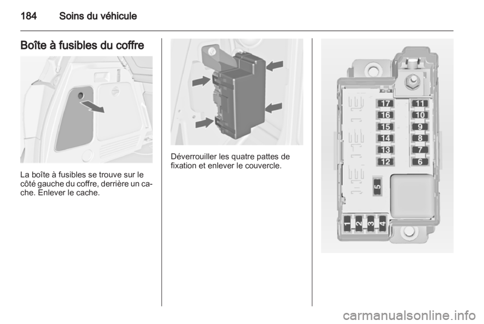 OPEL MERIVA 2012  Manuel dutilisation (in French) 