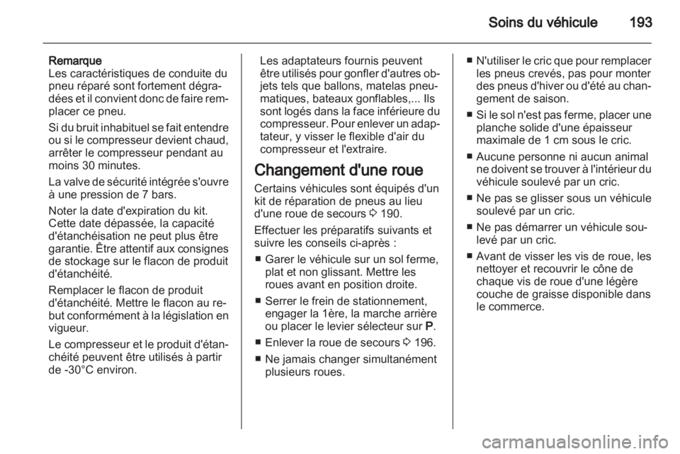 OPEL MERIVA 2012  Manuel dutilisation (in French) 