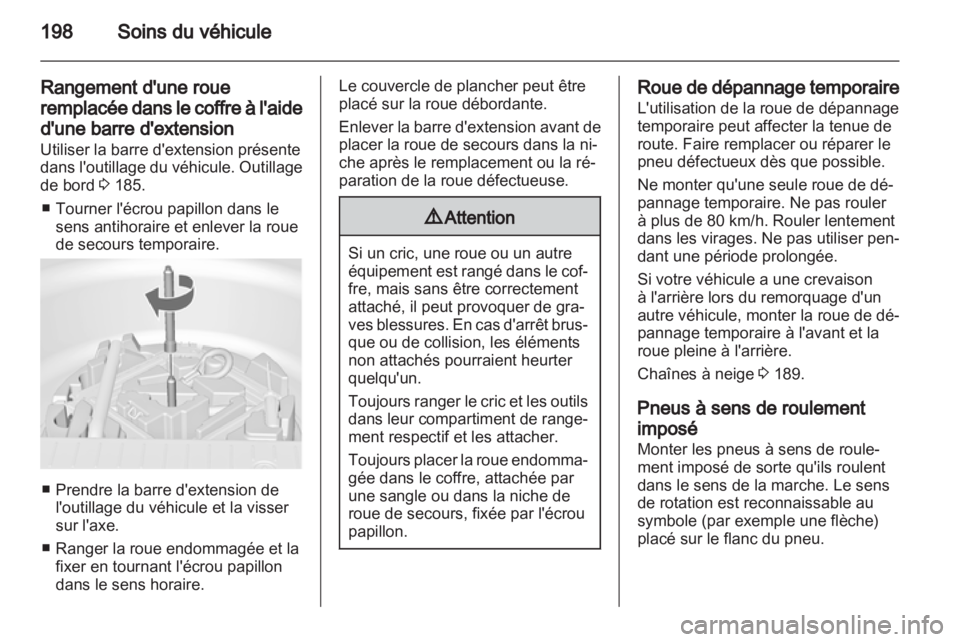 OPEL MERIVA 2012  Manuel dutilisation (in French) 