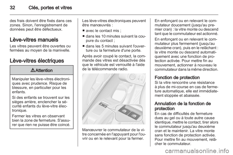 OPEL MERIVA 2012  Manuel dutilisation (in French) 