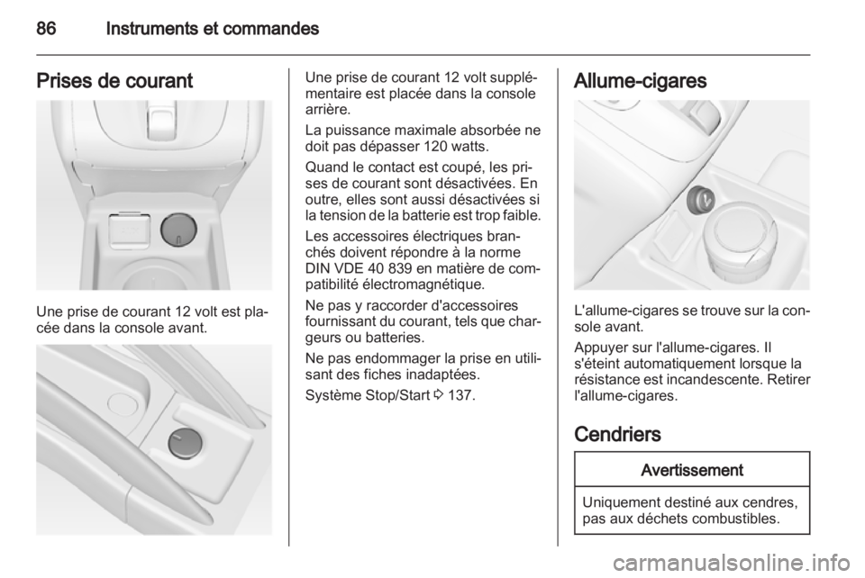 OPEL MERIVA 2012  Manuel dutilisation (in French) 