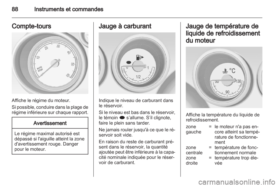 OPEL MERIVA 2012  Manuel dutilisation (in French) 