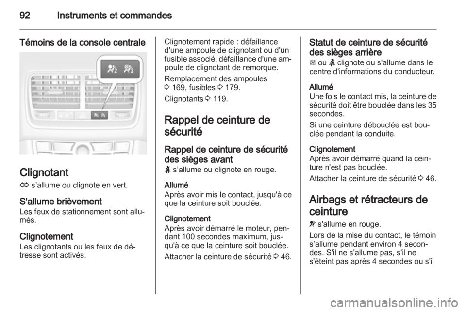 OPEL MERIVA 2012  Manuel dutilisation (in French) 