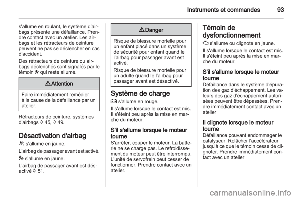OPEL MERIVA 2012  Manuel dutilisation (in French) 