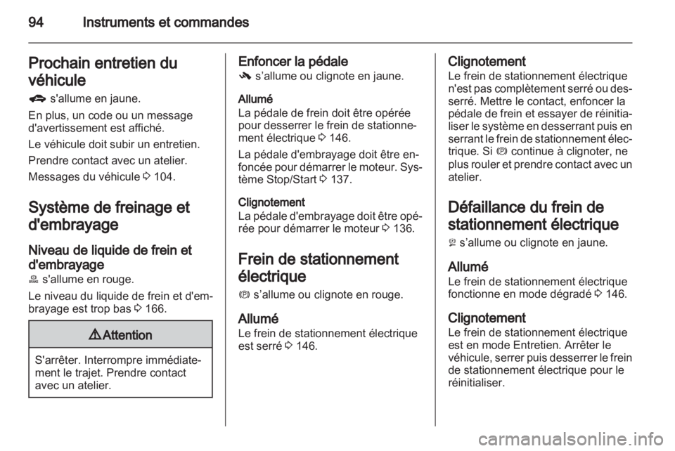 OPEL MERIVA 2012  Manuel dutilisation (in French) 