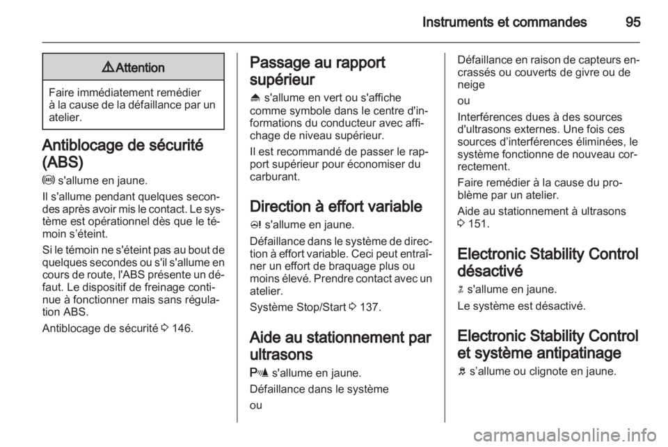 OPEL MERIVA 2012  Manuel dutilisation (in French) 