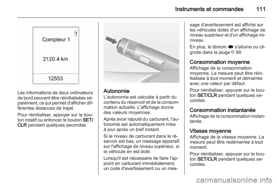 OPEL MERIVA 2012.5  Manuel dutilisation (in French) 