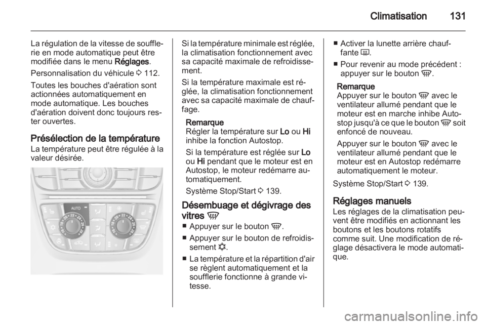 OPEL MERIVA 2012.5  Manuel dutilisation (in French) 