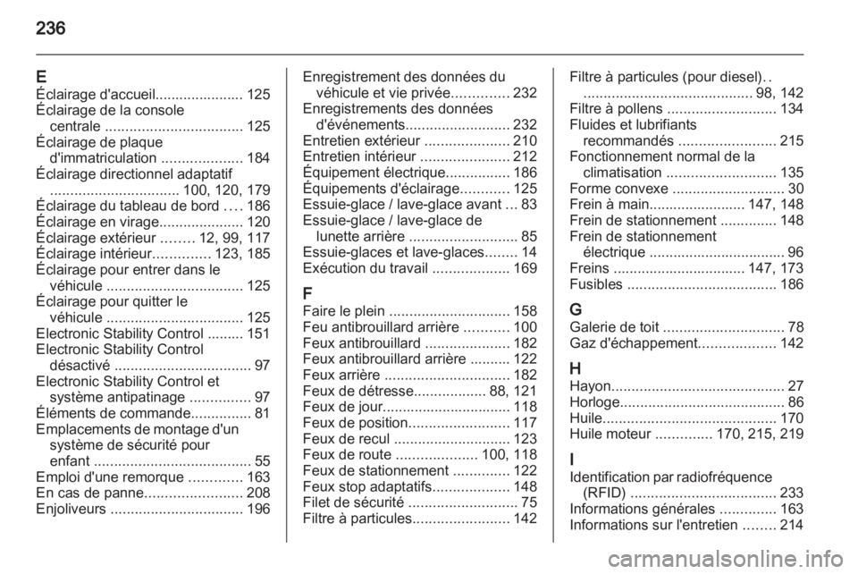 OPEL MERIVA 2012.5  Manuel dutilisation (in French) 