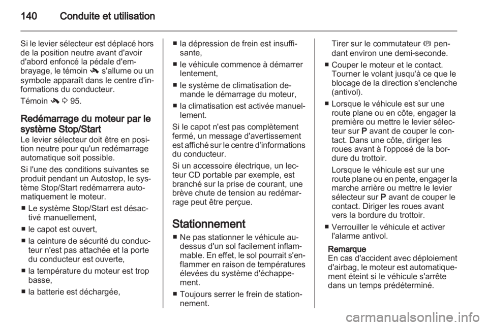 OPEL MERIVA 2013  Manuel dutilisation (in French) 