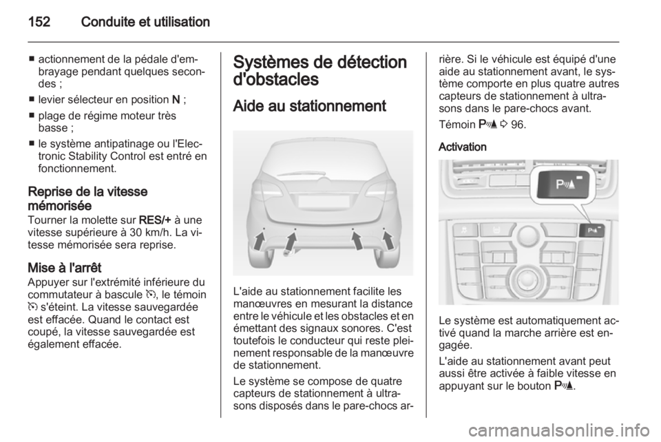 OPEL MERIVA 2013  Manuel dutilisation (in French) 