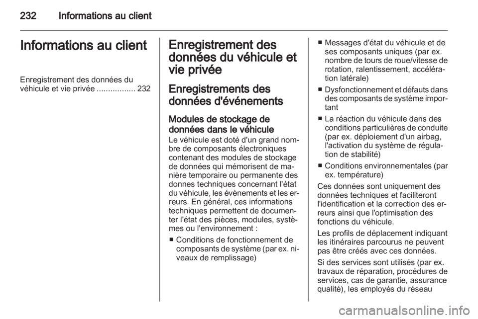 OPEL MERIVA 2013  Manuel dutilisation (in French) 