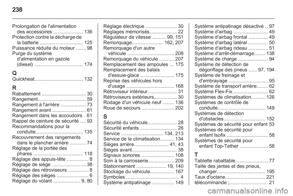 OPEL MERIVA 2013  Manuel dutilisation (in French) 