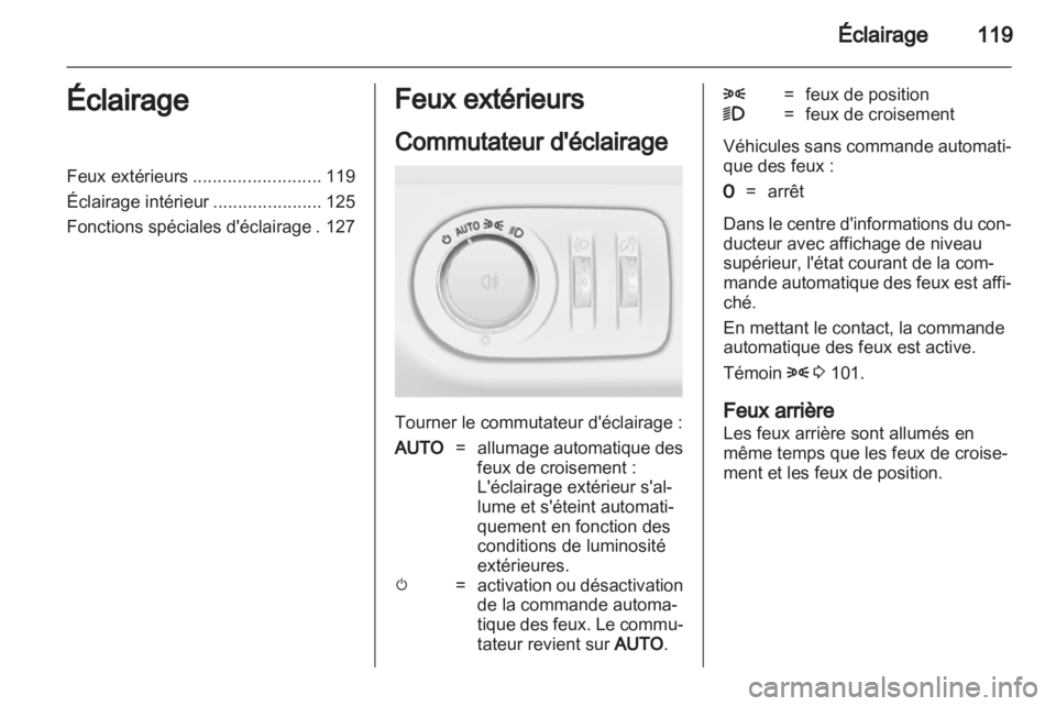 OPEL MERIVA 2013.5  Manuel dutilisation (in French) 