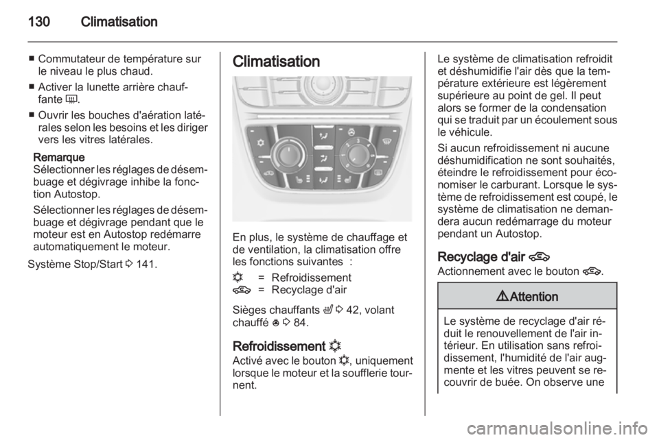 OPEL MERIVA 2013.5  Manuel dutilisation (in French) 