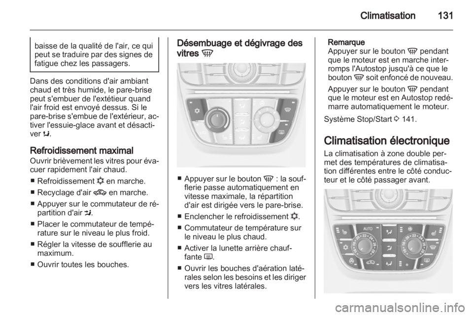 OPEL MERIVA 2013.5  Manuel dutilisation (in French) 