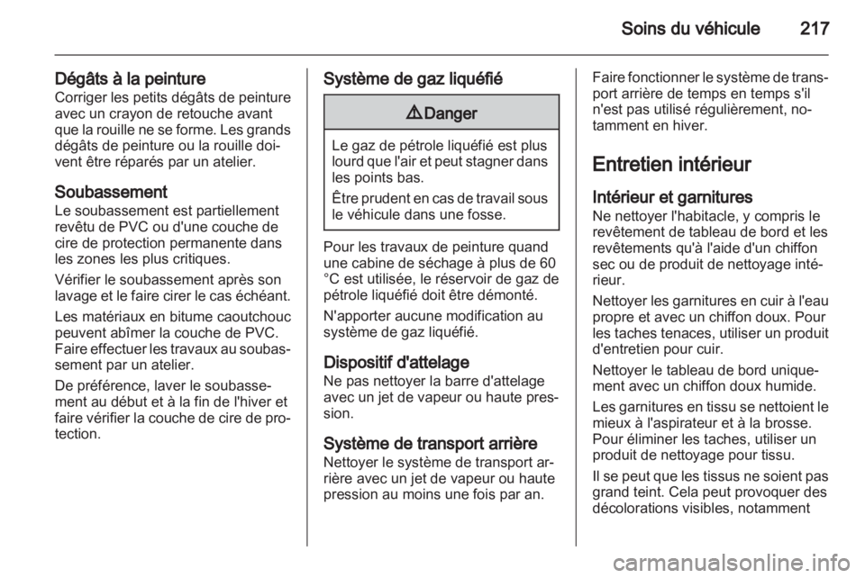 OPEL MERIVA 2013.5  Manuel dutilisation (in French) 