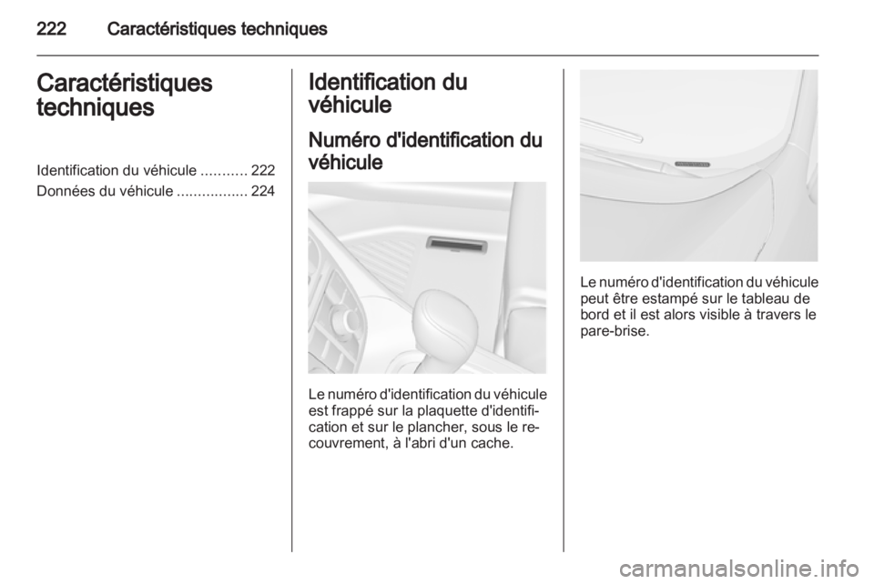 OPEL MERIVA 2013.5  Manuel dutilisation (in French) 
