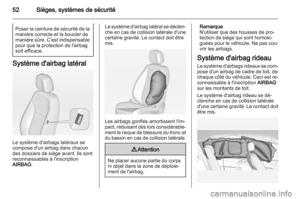 OPEL MERIVA 2013.5  Manuel dutilisation (in French) 