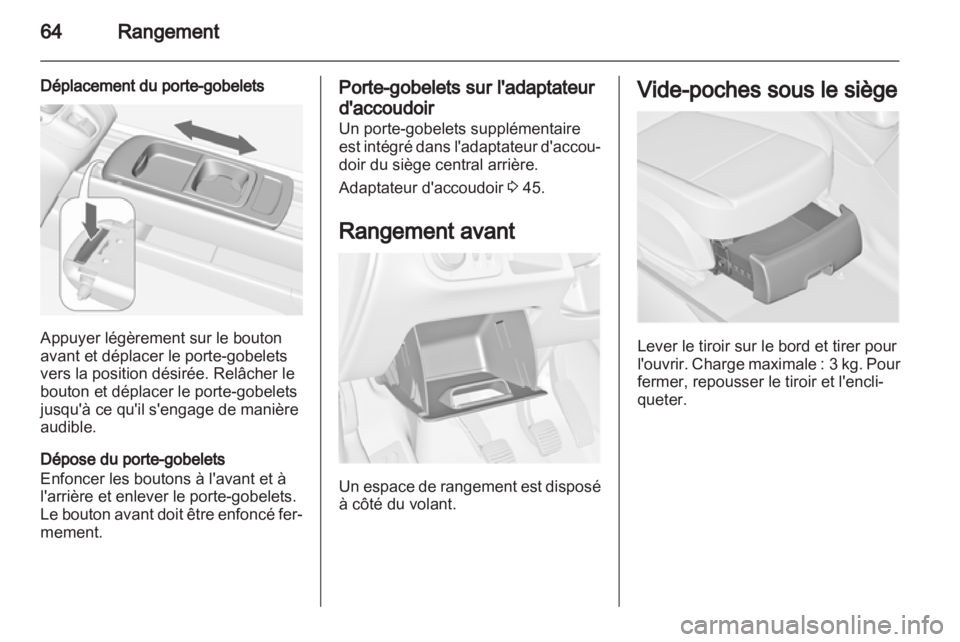 OPEL MERIVA 2013.5  Manuel dutilisation (in French) 