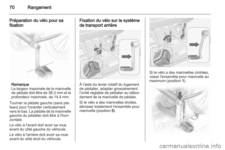 OPEL MERIVA 2013.5  Manuel dutilisation (in French) 