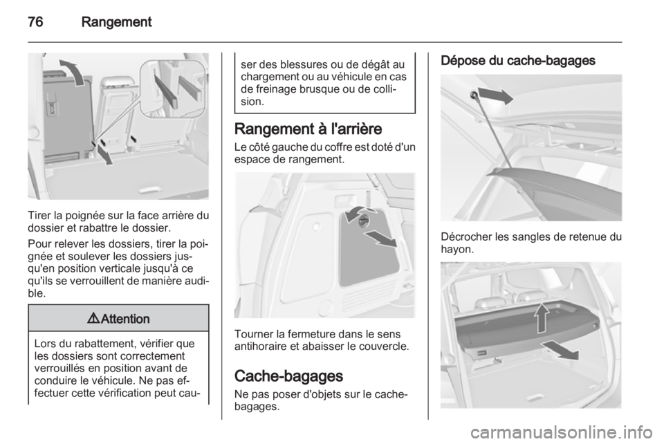OPEL MERIVA 2013.5  Manuel dutilisation (in French) 